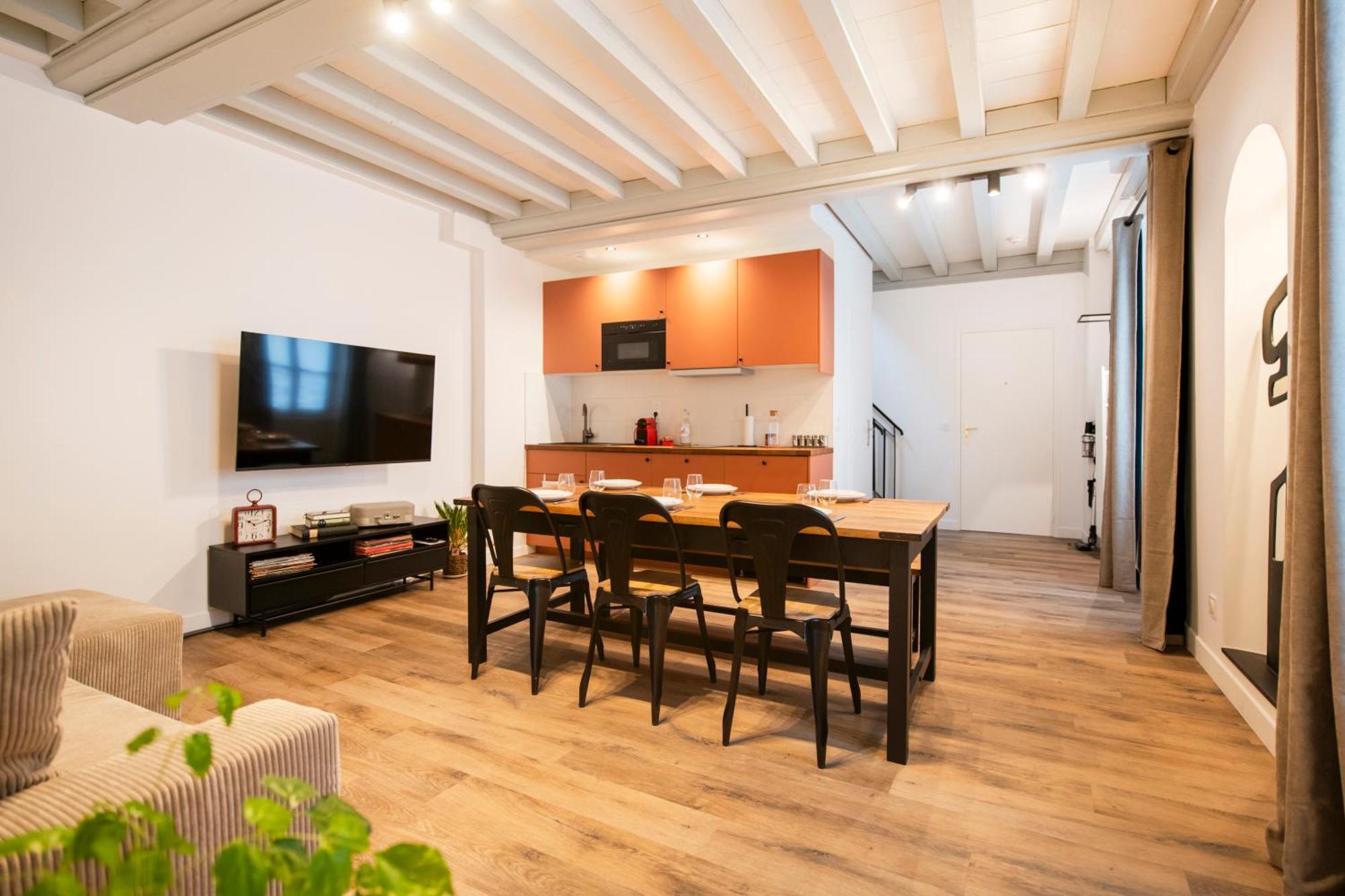 Le Laurencin Sens - Le Duplex - Coeur De Ville מראה חיצוני תמונה